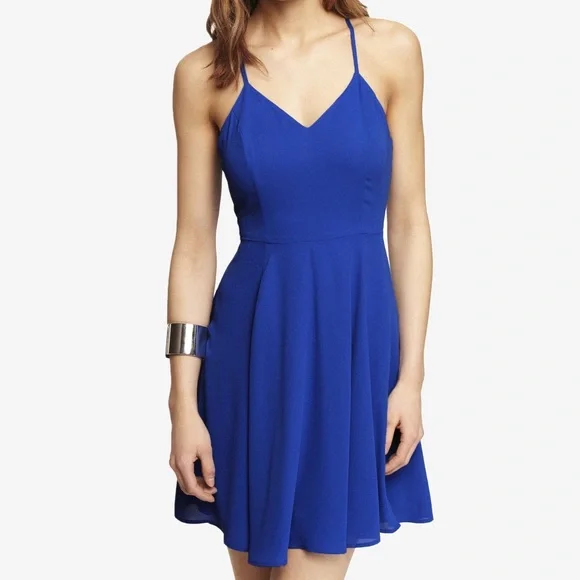 strapless open back dress Ruched Backless Maxi Dress in Violet - L main image 0